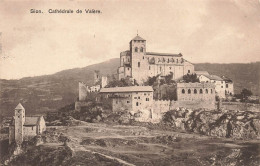 [-10%] SUISSE - Sion - Cathédrale De Valère - Ed. Phot. Franco - Obl Mayens De Sion 25 VII 22 - Carte Postale Ancienne - Sion