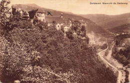 [-5%] SUISSE - Delemont - Souvenir De Vorbourg - Panorama - Route - Forêt - Carte Postale Ancienne - Delémont