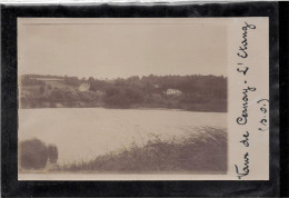 Delcampe - 78 YVELINES - VAUX DE CERNAY Carte Photo De L'Etang (voir Pour Offres Inférieures) - Vaux De Cernay
