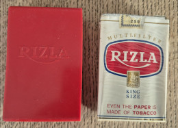 Ancien Paquet De Cigarettes + Porte Paquet RIZLA - Voir Photos - Other & Unclassified