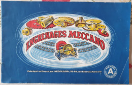 Engrenages Meccano, Manuel D'instructions A (peu Courant) - Meccano