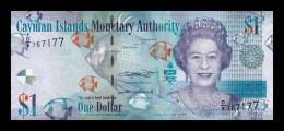 Islas Caimán Cayman 1 Dollar Elizabeth II 2018 Pick 38e Serial D/8 Sc Unc - Cayman Islands