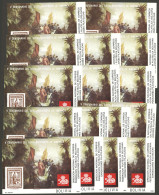 BOLIVIA: Discovery Of America 500 Years, Souvenir Sheet Issued In 1985 (with Sc.C164 Imperforate), 16 MNH S.sheets, Exce - Bolivia
