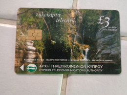 Cyprus Phonecard - Mountains