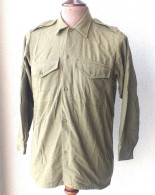 Camicia Vintage Invernale Inglese Anni '70 Ottima Stesso Modello WW2 Etichettata - Uniforms