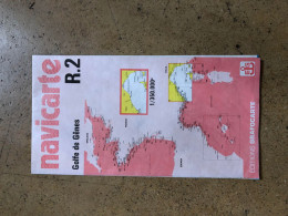 Carte Marine Navicarte 1.350.000 R2 Golfe De Gênes Edition 1992 - Tecnología & Instrumentos