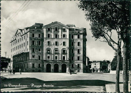 Delcampe - CAMPOBASSO - PIAZZA SAVOIA - EDIZIONE CRETELLA - SPEDITA 1958 (21498) - Campobasso