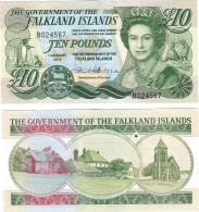 Falkland Islands 10 Pounds 2011 UNC - Falkland Islands