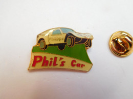 Delcampe - Beau Pin's , Auto Buggy  Rallye , Phil's Car , Philippe , Claville , Eure - Rallye