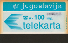 PHONE CARD JUGOSLAVIA -OCR NOT PERFECT  (E115.35.4 - Yugoslavia