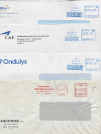 Ema _ Lot De 20 Lettres Affranchies Par Machine à Affranchir - Autres & Non Classés