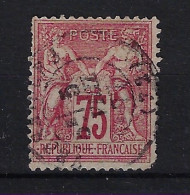 France Yv 71 Oblitéré/cancelled/used - 1876-1878 Sage (Typ I)
