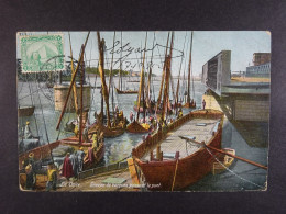 Delcampe - Le Caire Groupe De Barques Passant Le Pont - Kairo