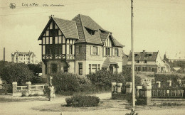 Delcampe - Coq-sur-mer, De Haan, Villa Germaine, état TB, Non Voyagé - De Haan