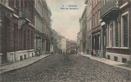 [-5%] BELGIQUE - Chatelet - Rue Du Calvaire - Carte Postale Ancienne - Chatelet