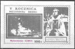 POLAND SOLIDARNOSC (POCZTA SOLIDARNOSC) ANTI SOVIET  ROCZNICA MEXZENSKIEJ SMIERI WYDAWNICTWO 500zl - Vignettes Solidarnosc