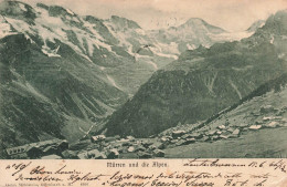 [-5%] SUISSE - Mürren Und Die Alpen - Griffe Lauterbrunnen - Paysage - Obl à Grindelwald 16 VI 00 - Carte Postale Ancien - Mürren