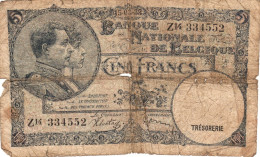 Delcampe - Belgique 5 Francs 1938 15/03/1938 - 5 Francs