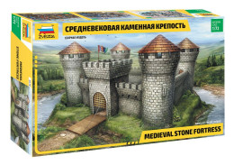 Medieval Stone Fortress (Russia. Zvezda. 8510. 1:72) Model Kit - Buildings