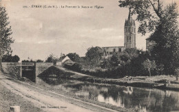 évran * Le Pont Sur La Rance Et L'église Du Village * Baigneurs Plongeon Villageois * Evran - Evran