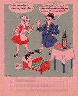 VIEUX PAPIERS PROTEGE CAHIER NEGRITA RHUM SUPERBE ETAT - Liquor & Beer