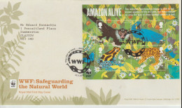 Great Britain FDC 2011 WWF Souvenir Sheet. Postal Weight Approx 90 Gramms. Please Read Sales Conditions Under Image Of L - 2011-2020 Decimal Issues