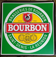 RARE - LA REUNION - Brasserie De Bourbon - Panneau Biere Dodo - Bel Encart Publicitaire / PVC 32 X 32 Cm (neuf) - Posters
