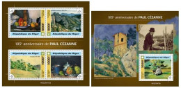 Delcampe - Niger 2023 185th Anniversary Of Paul Cézanne. (413) OFFICIAL ISSUE - Impressionisme