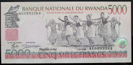 Rwanda - 5000 Francs - 1998 - PICK 28a - NEUF - Rwanda