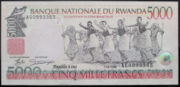 Rwanda - 5000 Francs - 1998 - PICK 28a - NEUF - Rwanda