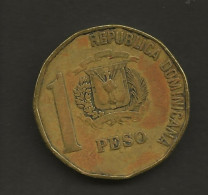 REPUBLIQUE DOMINICAINE: 1 Peso, 1994, Bronze, B - Dominicaine