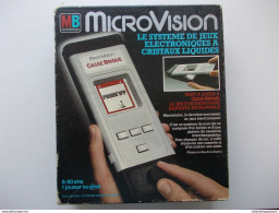 Ancienne Console De Jeux MICROVISION Avec 2 Jeux - MB - Other & Unclassified