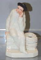 - ANCIEN ENCRIER PORTE PLUME PORCELAINE XIXe COLLECTION Déco Bureau Vitrine    E - Calamai
