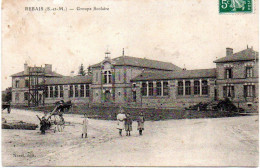 Delcampe - 77 - Rebais -Groupe Scolaire - Rebais
