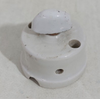 37496 Cs10 Interruttore Vintage In Ceramica Bianco - Autres Composants