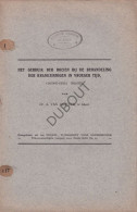 Geel: Het Gebruik Der Boeien Bij De Behandeling Der Krankzinnigen In Vroeger Tijd - A. Van Doninck 1929 Overdruk (V3437) - Anciens