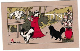 Delcampe - Chromo , Chicorée La Belle Jardinière, En Famille, C. Beriot à Lille - Fliegende Händler