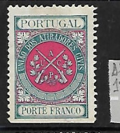 PORTUGAL 1899 Af 1 MH P-49D - Ungebraucht
