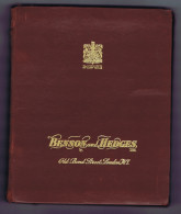C24) Tabac Tobacco BENSON And HEDGES London 1947 Illus. Book Cigars Cigares - Books