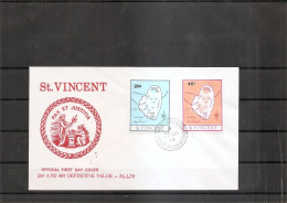 Iles ( FDC De Saint-Vincent De 1978 à Voir) - Eilanden