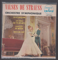 Disque Vinyle 45t - Valses De Strauss - Classical