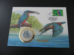 Equatorial Guinea 1000 Francos 1994 - African Bird Wildlife - Kingfisher Numis Letter - Guinea Equatoriale