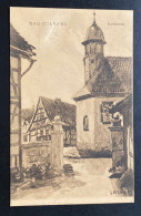AK Bad Colberg Dorfkirche Gestempelt/o HELDBURG 1911 - Bad Colberg-Heldberg