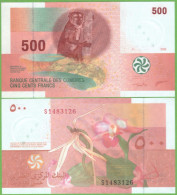 COMOROS 500 FRANCS 2006 P-15c UNC - Comore