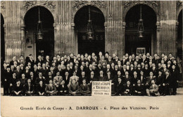 Delcampe - CPA PARIS (1e) Grande Ecole De Coupe 6, Place Des Victoires A DARROUX (538258) - Paris (01)