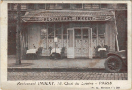 Delcampe - CPA Restaurant IMBERT PARIS 1e 18, Quai Du Louvre (16867) - Paris (01)