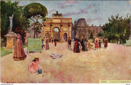Delcampe - CPA Paris 1e - Cour De Carrousel (58207) - Louvre