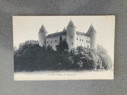 5706 Chateau De Champvent Carte Postale Postcard - Champvent 