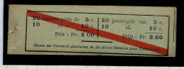 Carnet De 1914 : N° A10b ** - 1907-1941 Anciens [A]