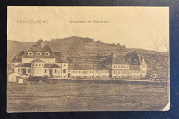 AK Bad Colberg  Sprudelhalle Mit Badeanlage Gestempelt/o UMMERSTADT - Bad Colberg-Heldberg